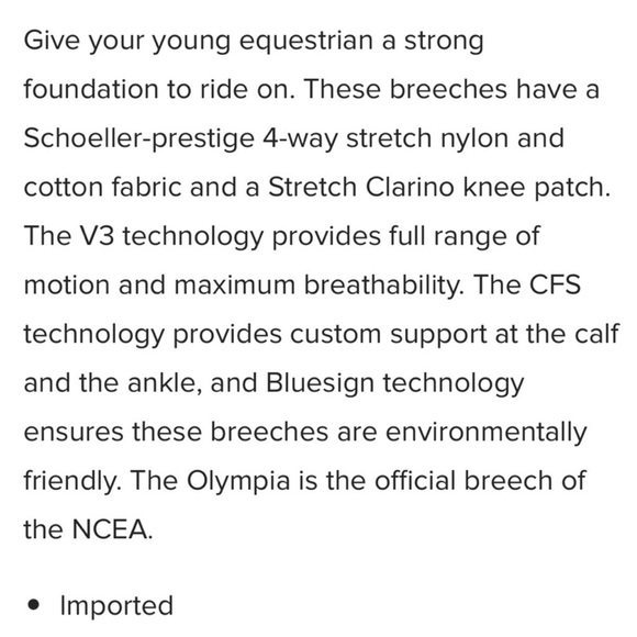 Ariat Pro Olympia Knee Patches Front Zip/LR - Picture 16 of 16